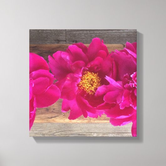 Peony canvas (Voorkant)