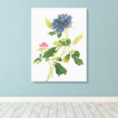 Peony Canvas Afdruk (Insitu (Houten vloer))