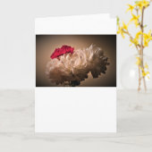 Peony, carte (Fleur jaune)