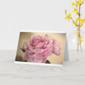 Peony, carte (Fleur jaune)