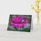 Peony, carte (Fleur jaune)