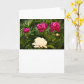 Peony, carte (Fleur jaune)