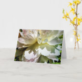 Peony, carte (Fleur jaune)