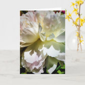 Peony, carte (Fleur jaune)