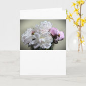 Peony, carte (Fleur jaune)