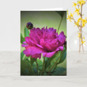 Peony, carte (Fleur jaune)