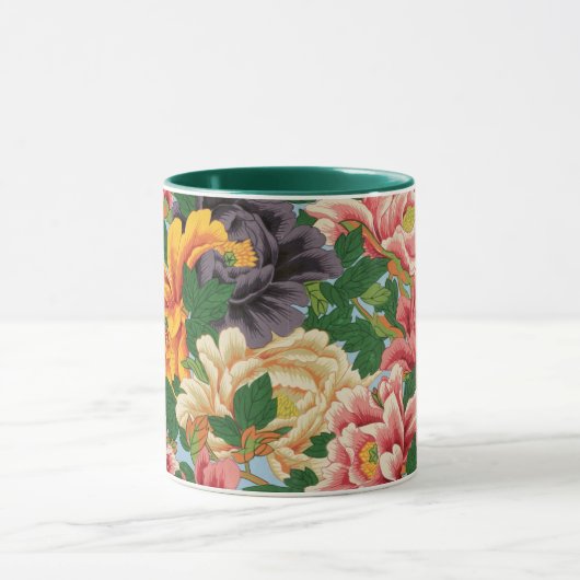 Peony Cascade Mug (Centre)