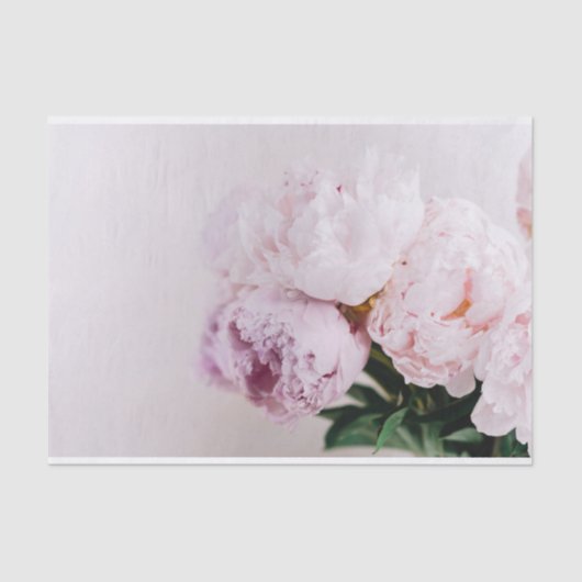 Peony Decoupage Paper rechts Tissuepapier (Voorkant)