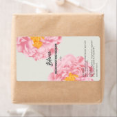 Peony Dropper Bottle Labels (Insitu)