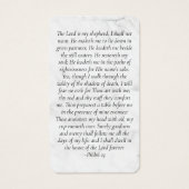Peony Floral Memorial Prayer Card Visitekaartje (Achterkant)