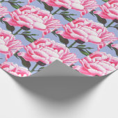 Peony Flower Pattern Pen Tekening Inpakpapier (Hoek)