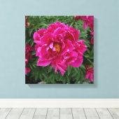 Peony Fotoprint Canvas Afdruk (Insitu (Houten vloer))