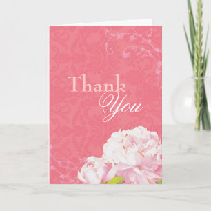 Peony Garden Coral Mariage rose Merci