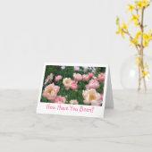 PEONY GARDEN, "HOE GAAT HET MET JE?" (FOTO) KAART (Gele Bloem)