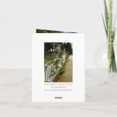 Peony Garden Kaart (Achterkant)