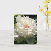 Peony Garden Kaart (Gele Bloem)