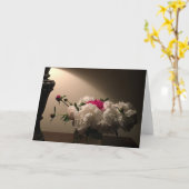 Peony, kaart (Gele Bloem)