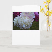 Peony, kaart (Gele Bloem)