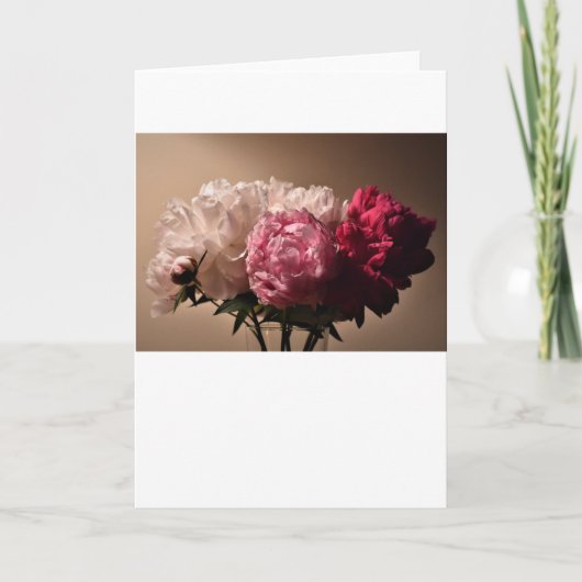 Peony, kaart (Voorkant)