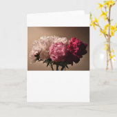 Peony, kaart (Gele Bloem)