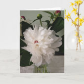 Peony, Kaart (Gele Bloem)