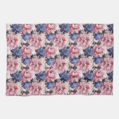 Peony keukenhanddoek (Horizontaal)