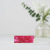 Peony Mini Visitekaartje (Staand voorkant)