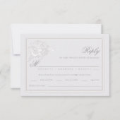 Peony Modern formele elegante huwelijksmaaltijd RS (Voorkant)