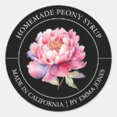 Peony Modern label (Voorkant)