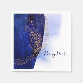 Peony Noir Collectie Napkins Servet