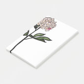 Peony Notepad Post-it® Notes (Schuin)