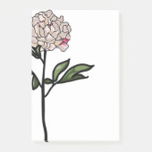 Peony Notepad Post-it® Notes (Voorkant)