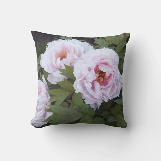  Peony Outdoor Fabric Pillow Buitenkussen (Voorkant)