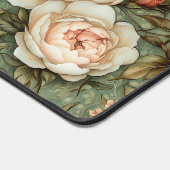  Peony Peach & Cream  Bloempatroon Bureaumat (Hoek)