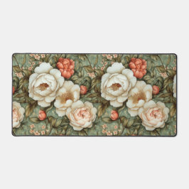  Peony Peach & Cream  Bloempatroon Bureaumat