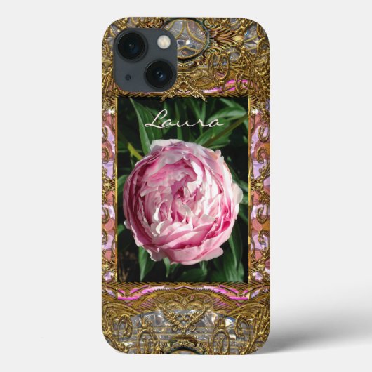 Peony Petticote Monogram 6/6 s Case-Mate iPhone Case (Achterkant)