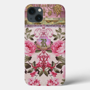 Peony Place Monogram 6/6 XTreme iPhone 13 Hoesje