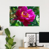  Peony Poster (Thuiskantoor)