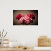 Peony Poster (Keuken)