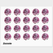 Peony Ronde Sticker (Vel)