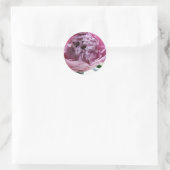 Peony Ronde Sticker (Tas)