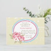 Peony rose (1) Invitation (Debout devant)