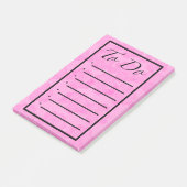 Peony To Do List Post it Notes (Schuin)