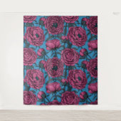 Peony-tuin Wandkleed (Voorkant)