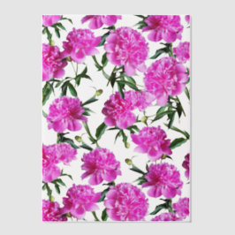 Peony. Vellum Uitnodigingen