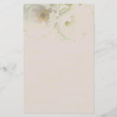 Peony Wedding Mauve Stationery (Achterkant)