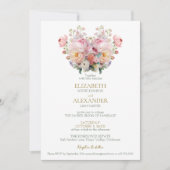 Peony Whisper Wedding Invitation (Devant)