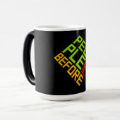 People Before Profit Activism Social Justice Equal Magische Mok (Voorkant links)