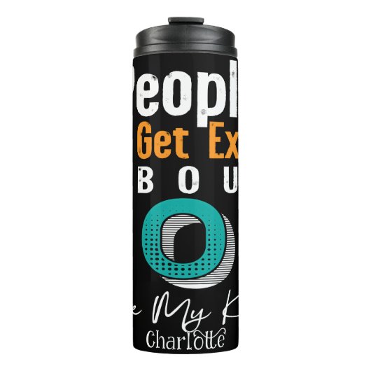 People Who Get Excited About God Are My Kind Thermosbeker (Voorkant)