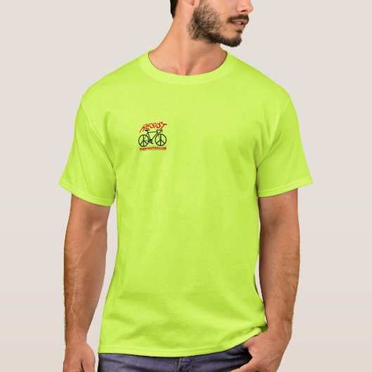 PeoplePowerPeloton ‘RESIST’ T-shirt (Voorkant)